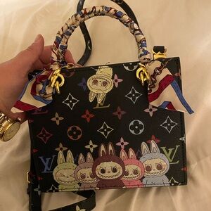 Designer Black Multicolor Women's Bag